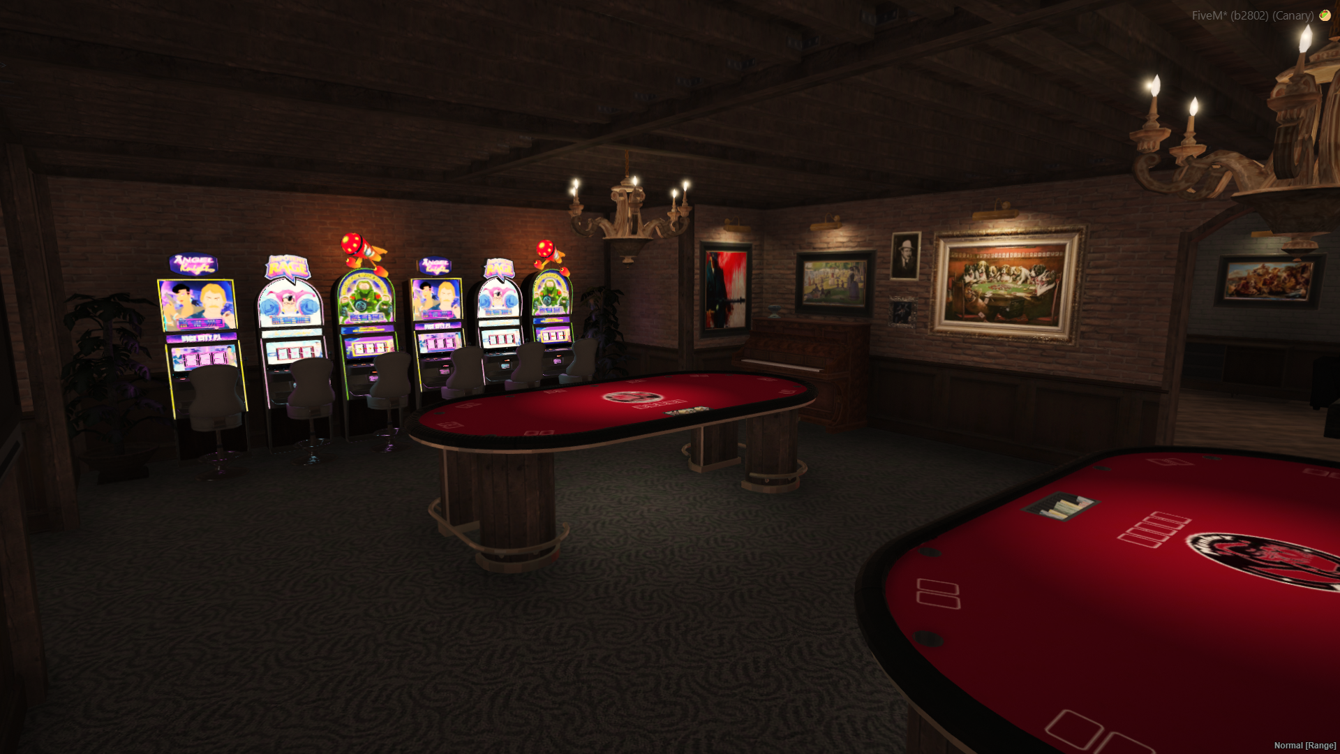 Fivem underground casino, Interior & map for Roleplay